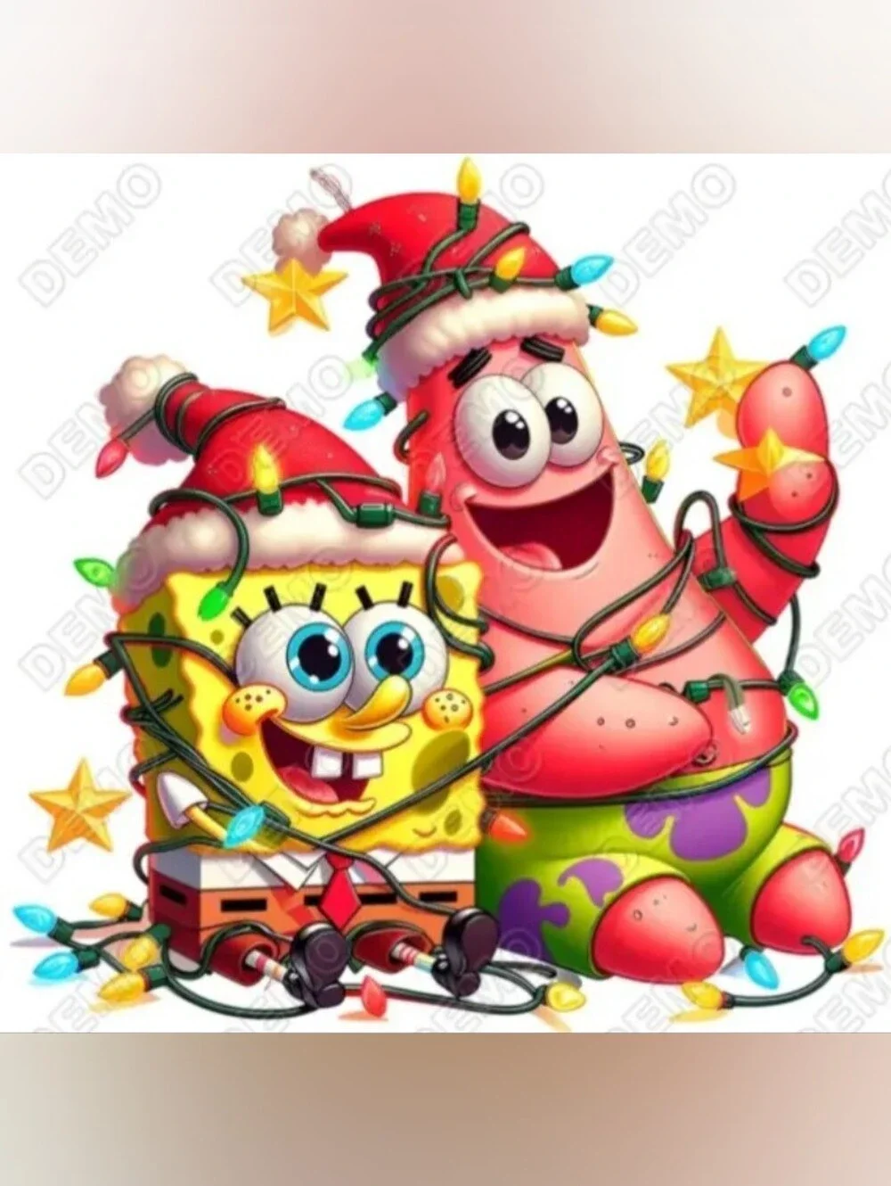 Nickelodeon's Patrick SpongeBob SquarePants Hallmark Christmas Tree Ornament
